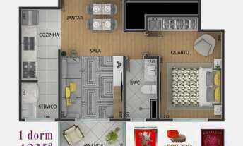 Imagem 6: Apartamento à venda no bairro Vila Regente Feijó - São Paulo/SP