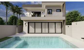 Imagem 5: Luxuosa casa em condomínio à venda em Jundiaí-SP, no Jardim Tereza Cristina. 3 suítes, 4 v