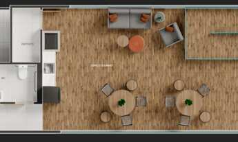 Imagem 5: Park View, 1 dormitório na Rua Rosa De Lourdes Guimarães