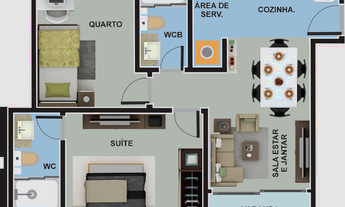 Imagem 4: 2 dormitórios na Rua Juiz Gil Brandão Libanio