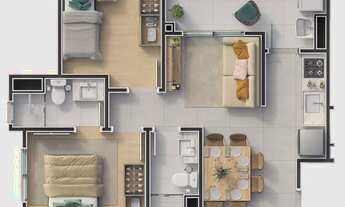 Imagem 3: 1 dormitório na Rua Joaquim Galvão