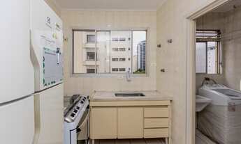 Imagem 6: 3 quartos, sendo 1 suíte, 2 banheiros, 1 vaga de garagem e uma área total de 77,00 m2. Alé