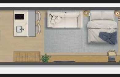 Imagem 13: 1 dormitório, 1 banheiros, 38M² de Área Construída