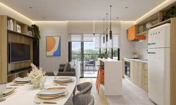 Imagem 6: Apartamento à venda em Curitiba-PR, Novo Mundo: 1 quarto, 1 banheiro, 29,37m². Imperdível