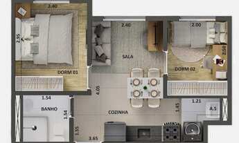 Imagem 13: APARTAMENTO RESIDENCIAL em São Paulo - SP, Chácara Santo Antônio (Zona Sul