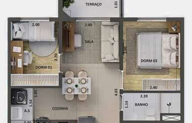 Imagem 14: APARTAMENTO RESIDENCIAL em São Paulo - SP, Chácara Santo Antônio (Zona Sul