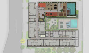 Imagem 7: 2 dormitórios, 1 suítes, 2 banheiro, 60M² de Área Construída