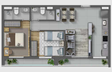 Imagem 15: APARTAMENTO RESIDENCIAL em São Paulo - SP, Santo Amaro