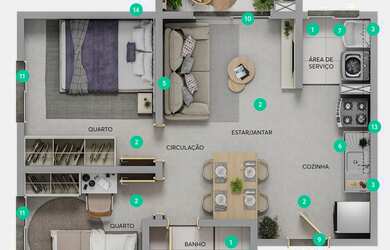 Imagem 16: APARTAMENTO RESIDENCIAL em São Paulo - SP, Vila Cosmopolita