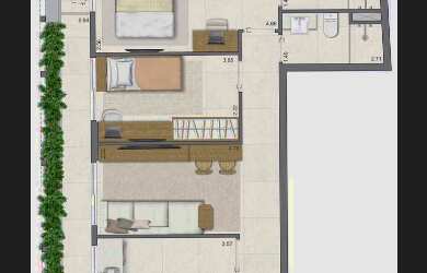Imagem 16: 3 dormitórios, 3 suíte, 4 banheiro, 1 vaga na garagem, 116M² de Área Construída