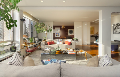 Imagem 2: Venda de Luxuoso Apartamento de 4 Quartos no Jardim América, São Paulo-SP: 253m², 3 Suítes