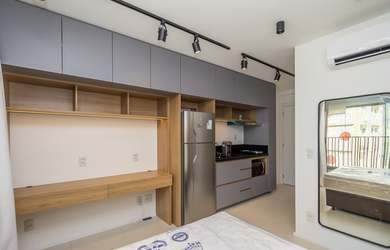 Imagem 10: Apartamento à venda na Vila Madalena, 1 quarto, 1 suíte, 2 banheiros - São Paulo-SP - 27m²