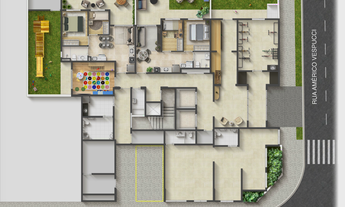 Imagem 3: 1 dormitório, 1 banheiros, 29M² de Área Construída