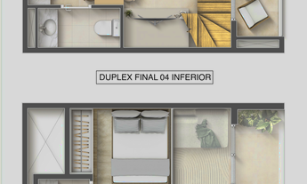 Imagem 6: 1 dormitório, 1 banheiros, 29M² de Área Construída