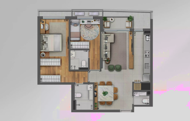 Imagem 9: Trend Downtown Home - Fase 1 - Trend Downtown Home - Fase 1