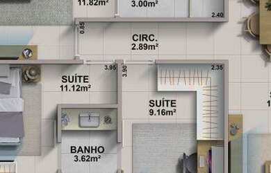 Imagem 12: Ondara, 3 dormitórios na Rua Ismael Silva