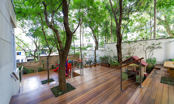 Imagem 3: Apartamento conta com 3 quartos, sendo 3 suítes, 6 banheiros e 3 vagas de garagem. Com uma