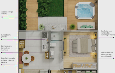 Imagem 14: Villa Flora Condomínio das Azaleias - Fase 2 - Villa Flora Condomínio das Azaleias - Fase