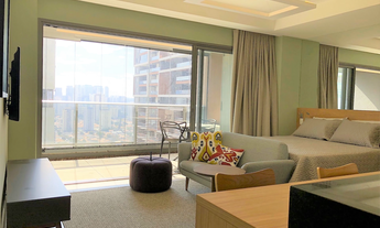 Imagem 2: Apartamento à venda em São Paulo, Brooklin Paulista, com 1 quarto, 43m²