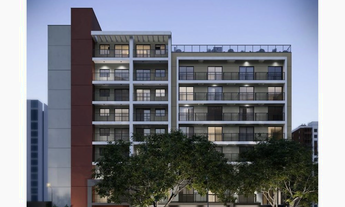 Imagem 3: Este studio de 25m², localizado no 3º andar e com terraço privativo, está à venda no exclu