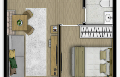 Imagem 9: Apartamento Padrão, 1 dormitório na Rua Das Flechas