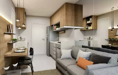 Imagem 2: Apartamento Padrão, 1 dormitório na Rua Doutor Clemente Jobim