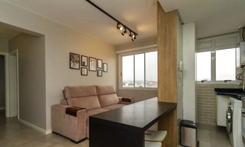 Imagem: 2 dormitórios, 1 banheiros, 1 vaga na garagem