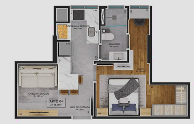 Imagem 11: APARTAMENTO RESIDENCIAL em Porto Belo - SC, Jardim Dourado