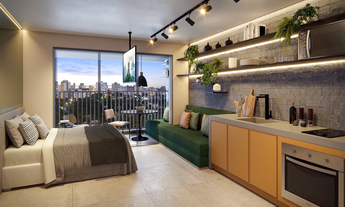 Imagem 3: Studio à venda em São Paulo, Alto da Boa Vista, com 1 quarto, 35,95m²