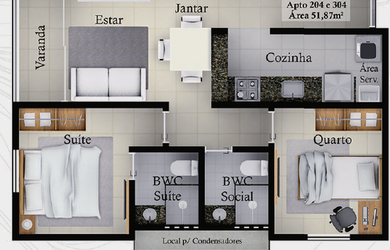 Imagem 9: APARTAMENTO RESIDENCIAL em João Pessoa - PB, Altiplano Cabo Branco