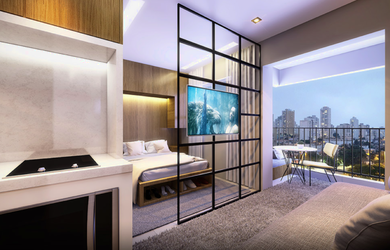 Imagem 5: Apartamento Padrão, 1 dormitório na Avenida Vereador José Diniz