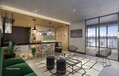 Imagem 6: Apartamento Studio, 1 dormitório na Avenida Sabiá