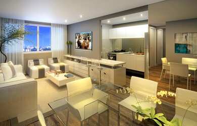 Imagem 3: Apartamento Padrão, 2 dormitórios, 1 suítes, 2 banheiro, 2 vagas na garagem