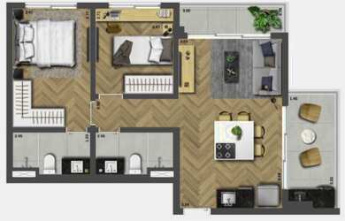 Imagem 12: Apartamento à venda em Moema, São Paulo-SP: 1 quarto, 26,32 m². Venha conferir!