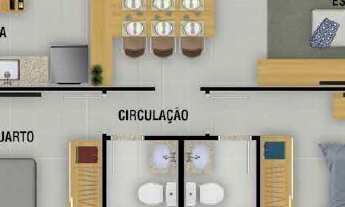 Imagem 7: Apartamento Garden, 2 dormitórios na Rua Carlos De Laet