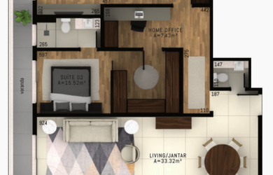 Imagem 12: Apartamento Padrão, 3 dormitórios, 3 suíte, 4 banheiro, 3 vagas na garagem