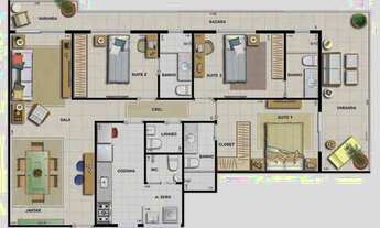 Imagem 12: Apartamento à venda no bairro Recreio dos Bandeirantes - Rio de Janeiro/RJ