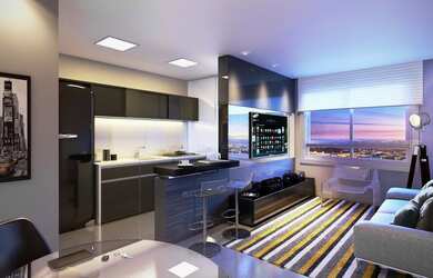 Imagem 4: Apartamento Padrão, 3 dormitórios, 1 suítes, 2 banheiro, 2 vagas na garagem