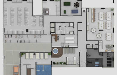 Imagem 14: Apartamento Padrão, 3 dormitórios, 3 suíte, 4 banheiro, 2 vagas na garagem