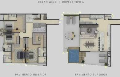 Imagem 16: Apartamento Padrão, 3 dormitórios, 3 suíte, 4 banheiro, 2 vagas na garagem