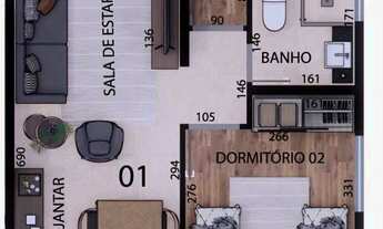 Imagem 3: Apartamento à venda no bairro Residencial Nova Era - Valinhos/SP