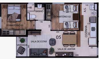 Imagem 7: Apartamento à venda no bairro Residencial Nova Era - Valinhos/SP