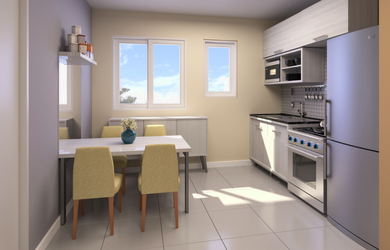 Imagem 4: Apartamento Padrão, 2 dormitórios na Estrada Dos Capistranos