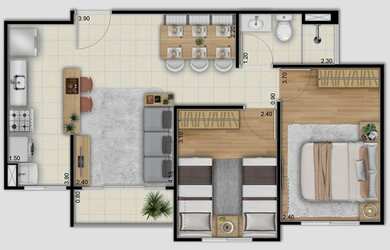 Imagem 15: Apartamento à venda no bairro Taquara - Rio de Janeiro/RJ