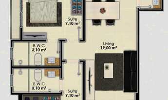 Imagem 5: Apartamento à venda no bairro Morretes - Itapema/SC