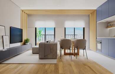 Imagem 7: Apartamento à venda em Curitiba, Cabral, com 2 quartos, 67m²