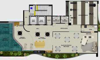 Imagem 3: Istoría, 2 dormitórios na Rua André Rebouças