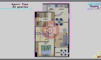 Imagem 2: PARQUE SHOPPING, 1 dormitório na Avenida República árabe Unida