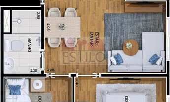 Imagem 4: Mirai Vista Represa Guarapiranga 2 Dormt