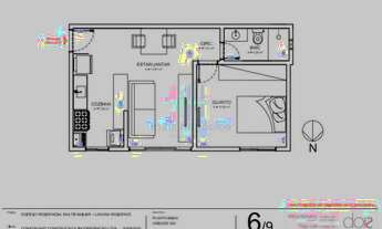 Imagem 6: LAGUNA RESIDENCE, 1 dormitório, 1 banheiros, 10M² de Área Construída